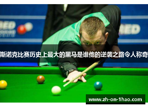 斯诺克比赛历史上最大的黑马是谁他的逆袭之路令人称奇 斯诺克比赛历史上最大的黑马是谁他的逆袭之路令人称奇